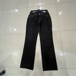 Trussardi Black Straight Leg Women's Jeans